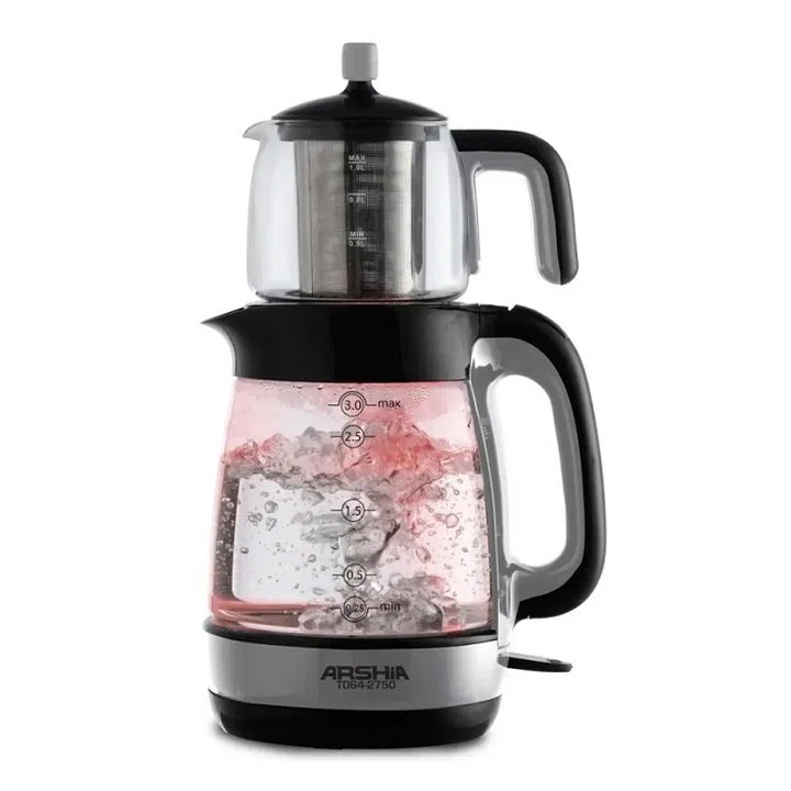 چای ساز شیشه ای عرشیا مدل T064-2750