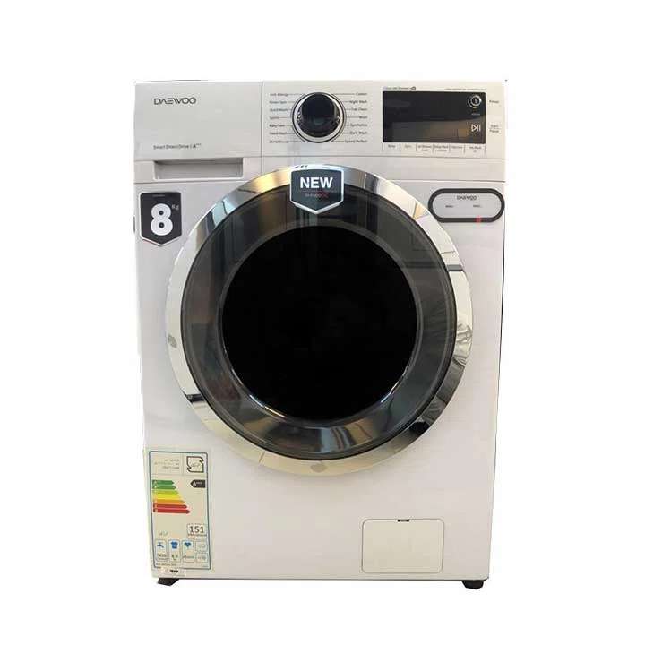 ماشین لباسشویی 8 کیلویی دوو سری ذن پرو مدل DWK-ZP870