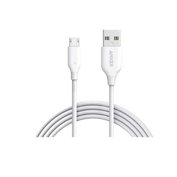 کابل تبدیل USB به microUSB انکر مدل A8133 PowerLine طول 1.8 متر