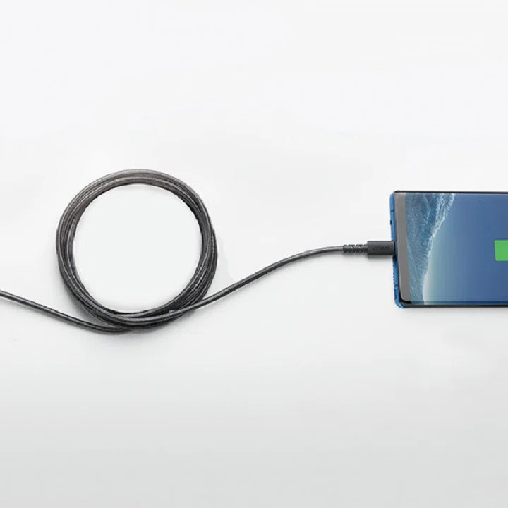 کابل تبدیل USB به USB-C انکر مدل A8023 Powerline Select Plus طول 1.8 متر