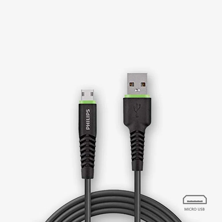 کابل تبدیل USB به MicroUSB فیلیپس مدل DLC1530U طول 120 سانتیمتر