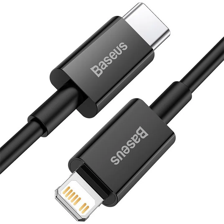 کابل تبدیل USB-C به لایتنینگ بیسوس SUPERIOR SERIES CATLYS-A طول 1 متر