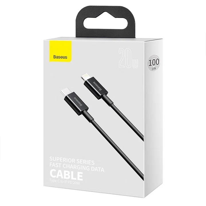 کابل تبدیل USB-C به لایتنینگ بیسوس مدل SUPERIOR SERIES CATLYS-A