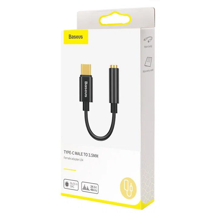 مبدل USB-C به AUX مدل Baseus CATL54-01