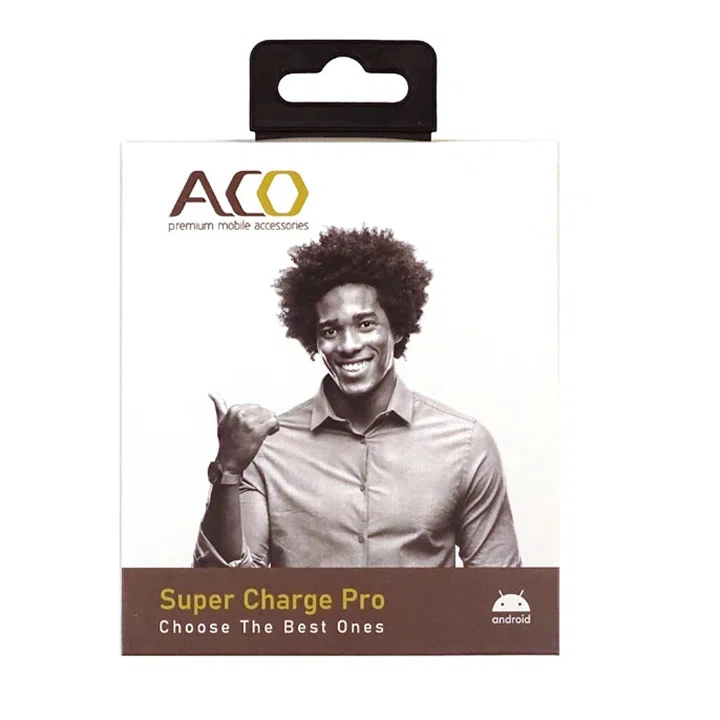 کابل تبدیل usb به type-c آکو مدل super charge pro طول 100 سانتیمتر