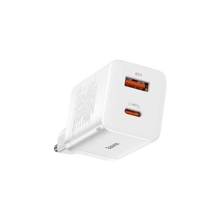خرید شارژر دیواری دو پورت 30W بیسوس مدل CCSUPP-E02