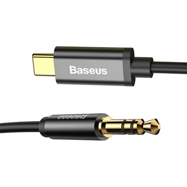 کابل تبدیل typec به aux بیسوس مدل cam01-01 طول 120cm