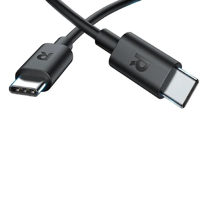 کابل تبدیل usb-c به usb-c راوپاور مدل rp-cb1021 طول 1 متر
