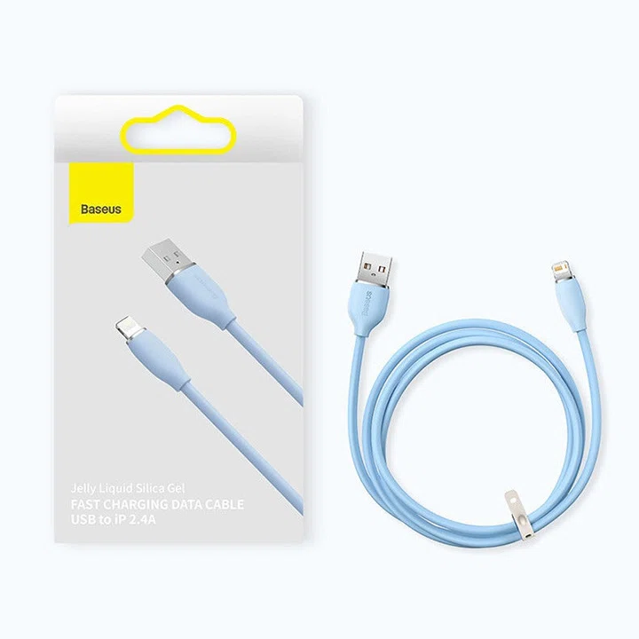 کابل تبدیل USB به Lightning بیسوس مدل Baseus CAGD0001 طول 200cm