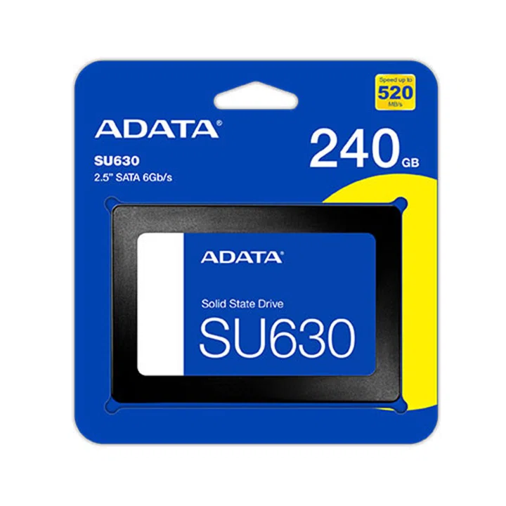 حافظه ssd ای دیتا SU630 ظرفیت 240 گیگابایت