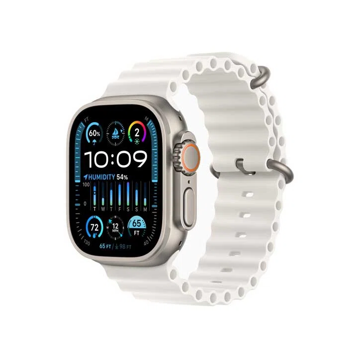 خرید ساعت هوشمند اپل مدل Ultra 2 Titanium Case Ocean Band 49mm