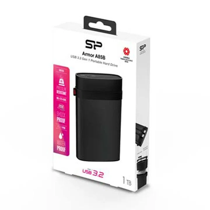 هارد اکسترنال سیلیکون پاور armor a85b ظرفیت 1 ترابایت