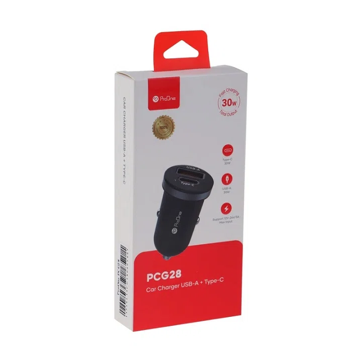 شارژر فندکی 30 وات پرووان مدل PCG28