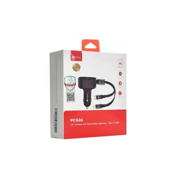 شارژر فندکی پرووان مدل PCG26 30W