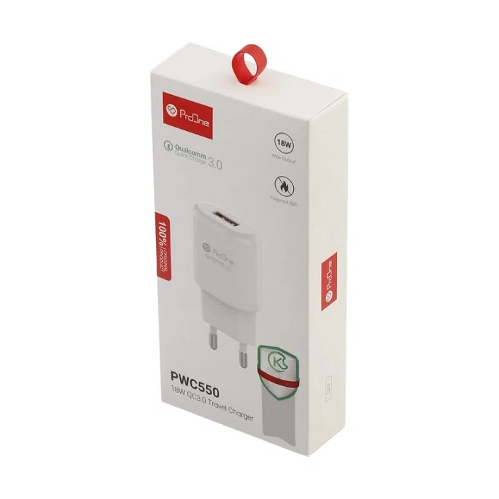 شارژر دیواری 18 وات پرووان مدل PWC550