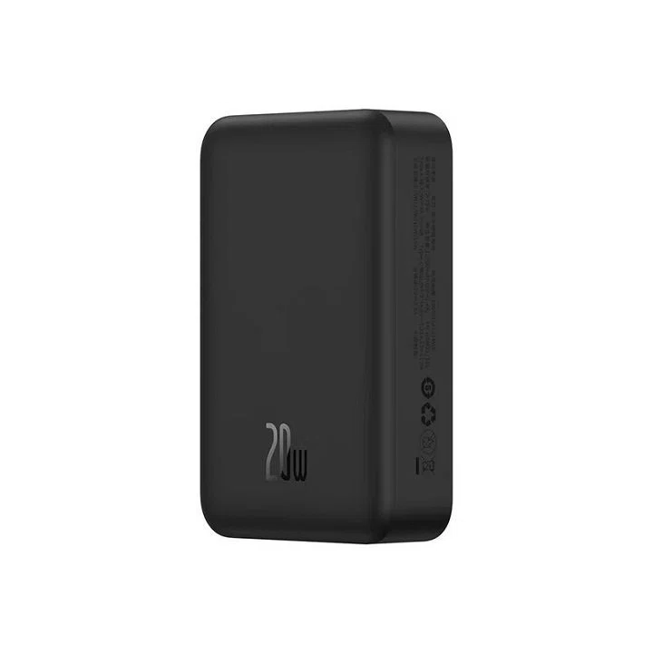 پاوربانک 30 وات باسئوس Magnetic Mini Wireless PPCX110 با ظرفیت 10000 میلی‌آمپر ساعت