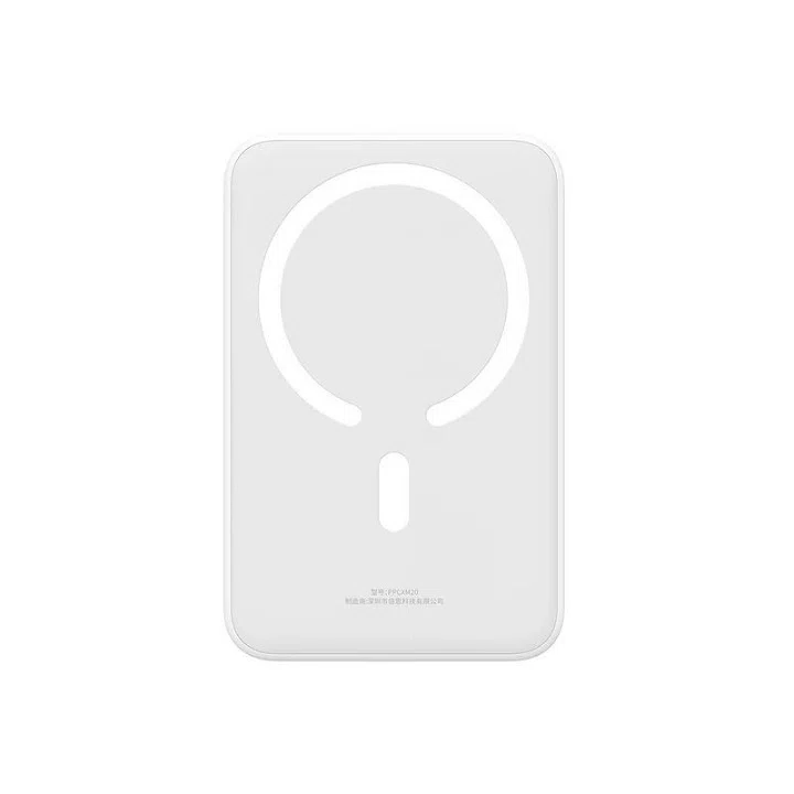 پاوربانک 30 وات باسئوس Magnetic Mini Wireless PPCX110 با ظرفیت 10000 میلی‌آمپر ساعت