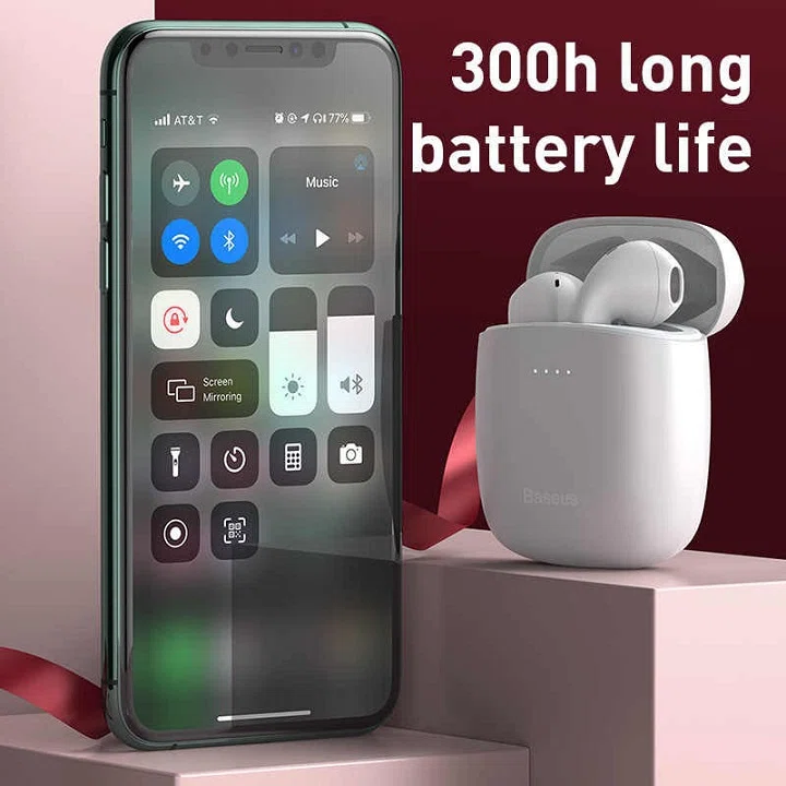 هدفون بی‌ سیم باسئوس مدل ENCOK W04