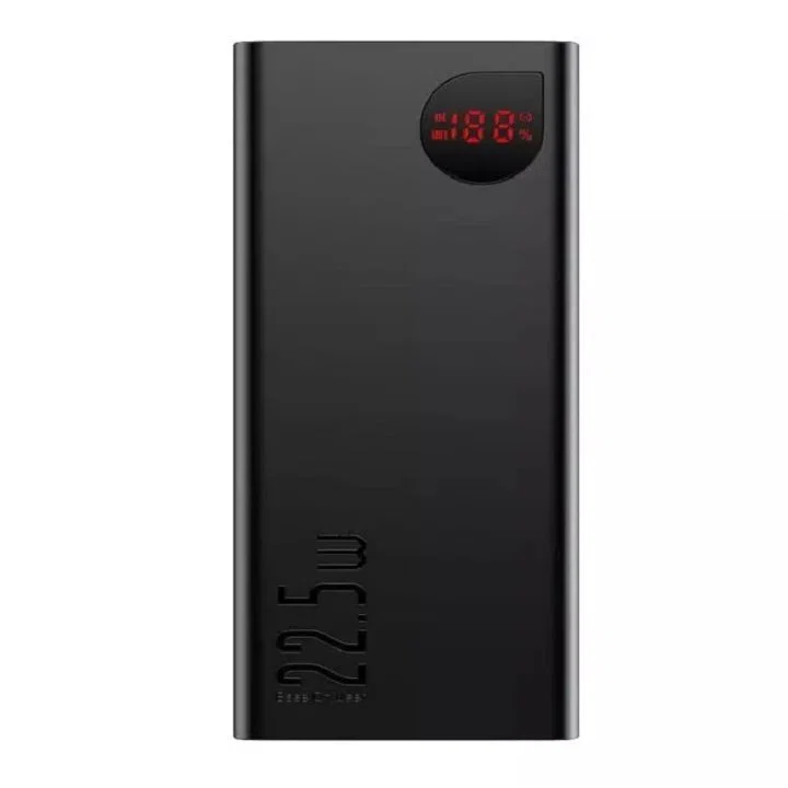 پاوربانک ظرفیت 10000 میلی آمپر 22.5 واتی باسئوس مدل Adaman Metal PPAD070001