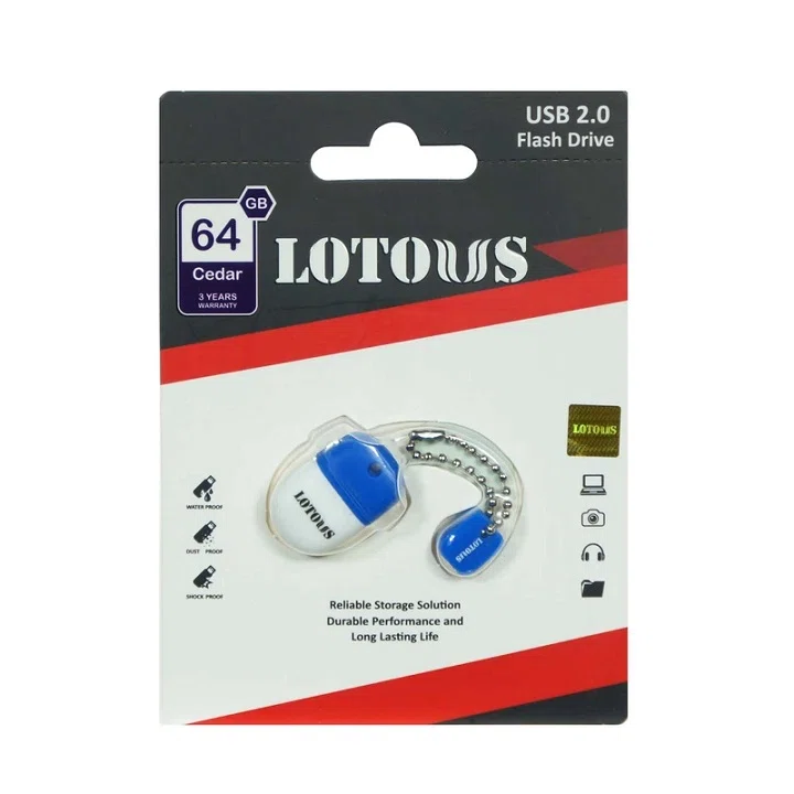 فلش مموری 64 گیگابایت لوتوس مدل Cedar
