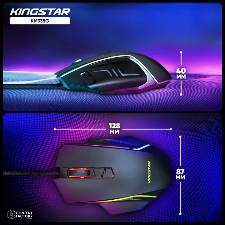 ماوس مخصوص بازی کینگ استار مدل KM335G