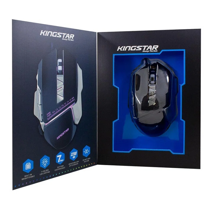 ماوس گیمینگ باسیم کینگ استار مدل KM345G