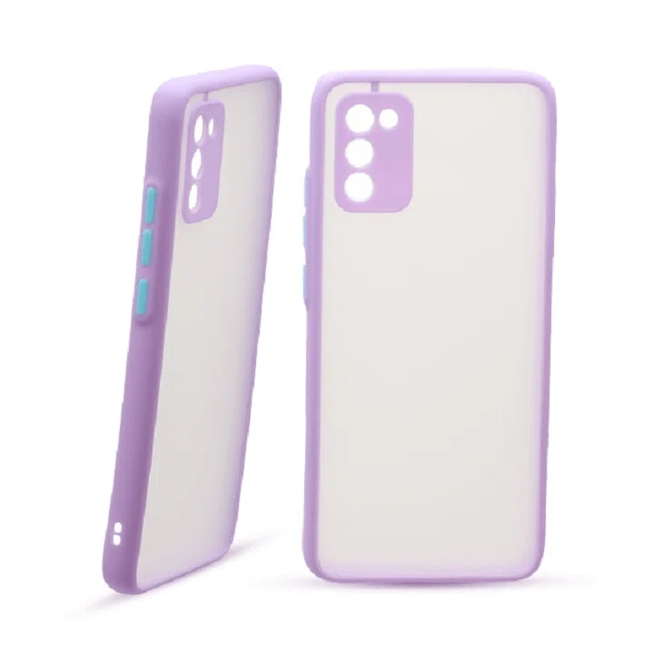 کاور مدل هیبریدی پشت مات مناسب برای گوشی موبایل سامسونگ GALAXY a02s