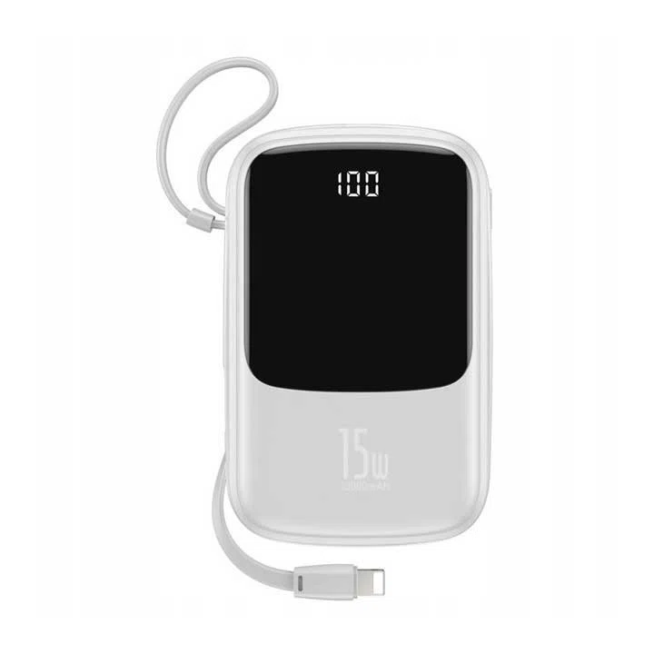پاوربانک بیسوس مدل PPQD-B01 ظرفیت 10000 میلی آمپر ساعت