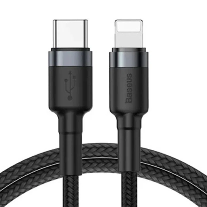 کابل تبدیل type-c به lightning بیسوس مدل catlklf-g1 طول 1 متر