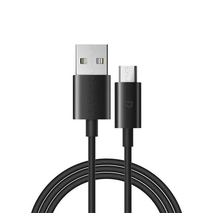 کابل تبدیل usb-a به micro-usb راوپاور مدل rp-cb043 طول 1 متر