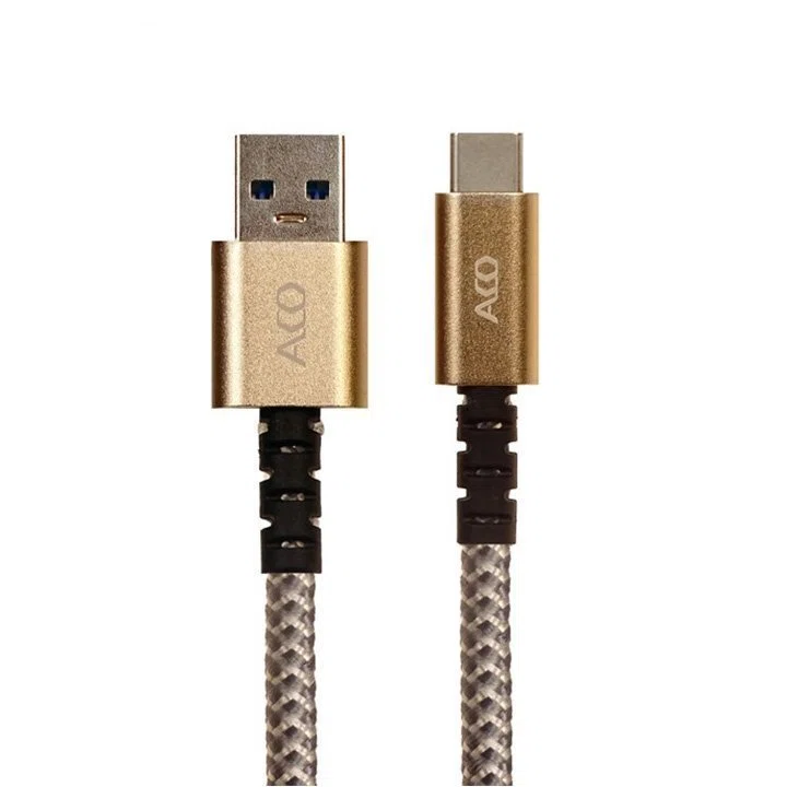 کابل تبدیل usb به type-c آکو مدل super charge pro طول 1 متر