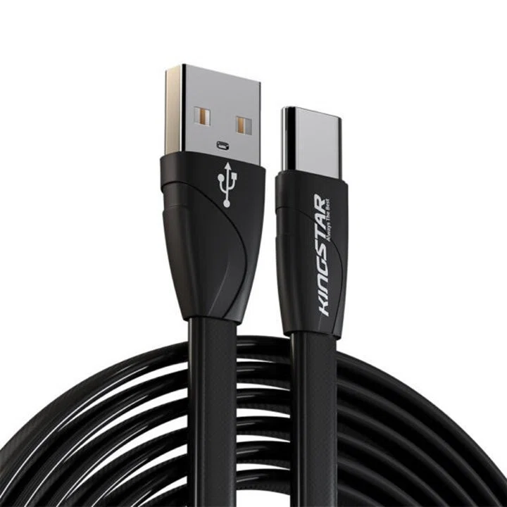 کابل تبدیل USB به Type-C کینگ استار مدل Kingstar K112C طول 1.2 متر