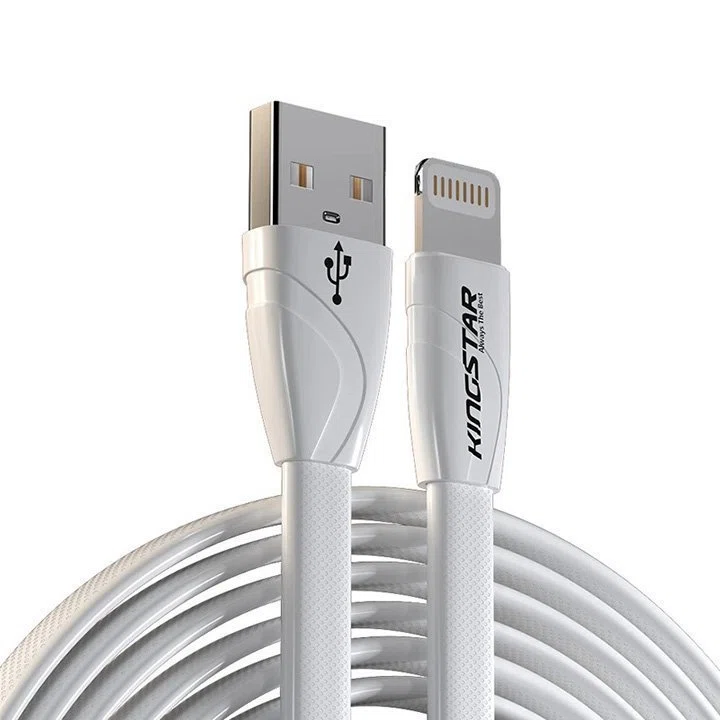 کابل تبدیل USB به لایتنینگ کینگ استار مدل K112i طول 1.1 متر