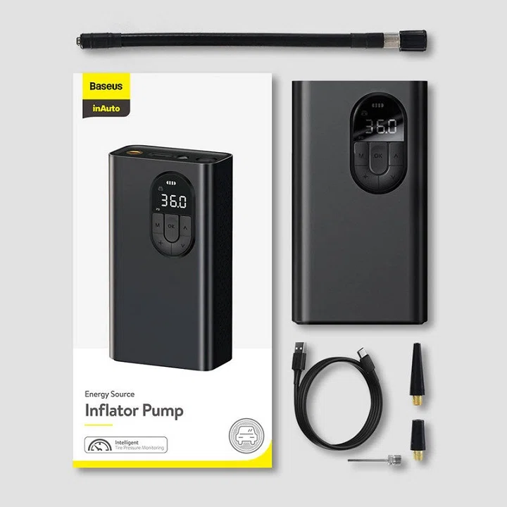 پمپ باد بیسوس مدل Energy Source Inflator Pump CRNL040001