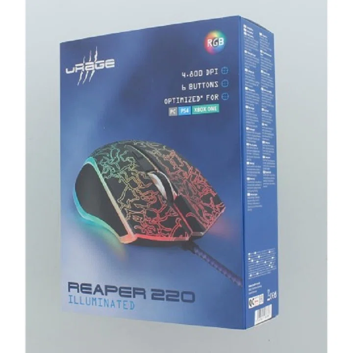 ماوس گیمینگ با سیم هاما مدل Reaper 220 Illuminated