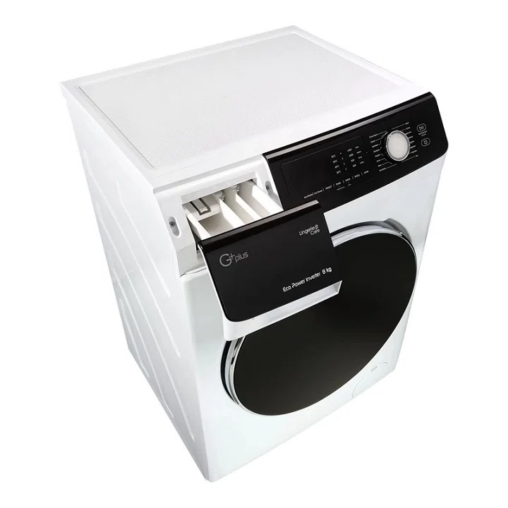 ماشین لباسشویی 8 کیلویی جی پلاس مدل GWM-M8540W