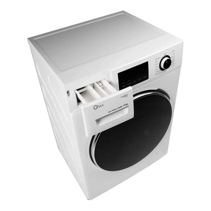 ماشین لباسشویی 8 کیلویی جی پلاس مدل GWM-M8340