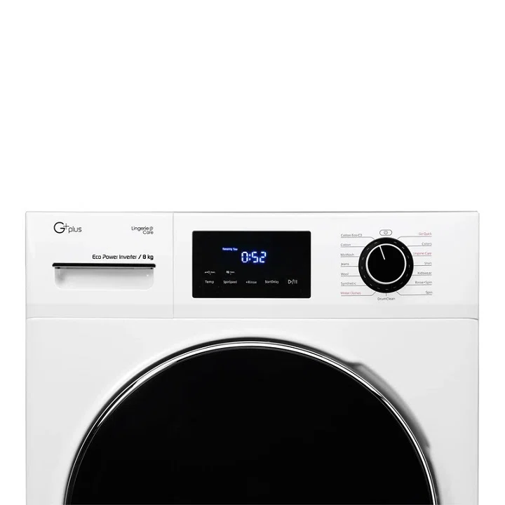 ماشین لباسشویی 8 کیلویی جی پلاس مدل GWM-M8340