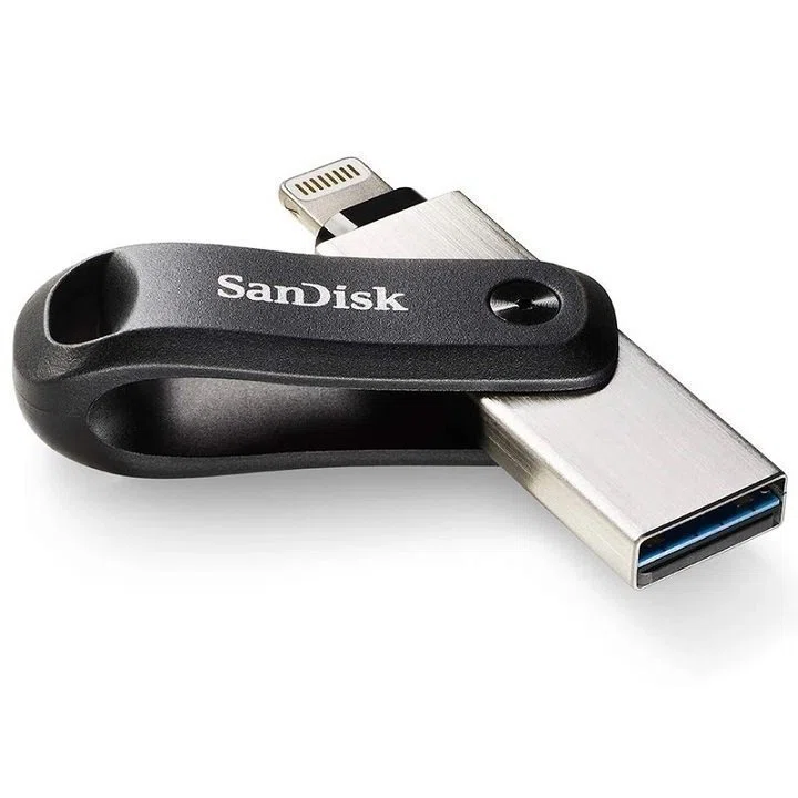 فلش مموری 128 گیگابایت سن دیسک مدل iXpand Flash Drive Go