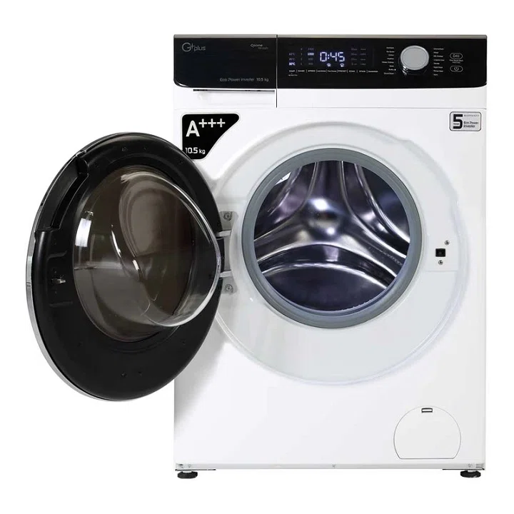 ماشین لباسشویی 10.5 کیلویی جی پلاس مدل GWM-P104W