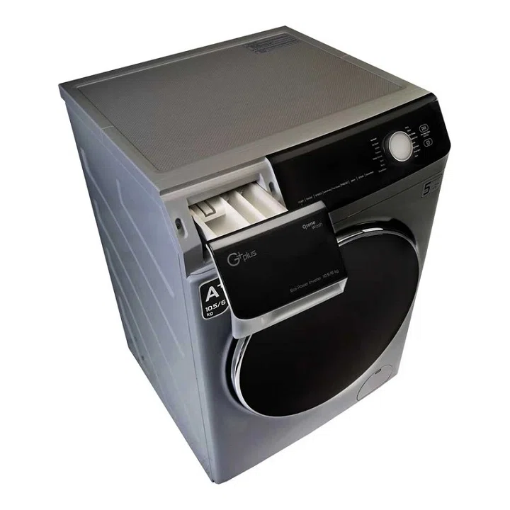 ماشین لباسشویی 10.5 کیلویی جی پلاس مدل GWM-P105T