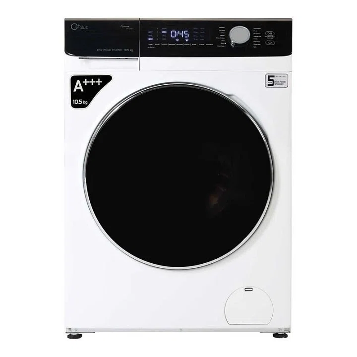 ماشین لباسشویی 10.5 کیلویی جی پلاس مدل GWM-P104W