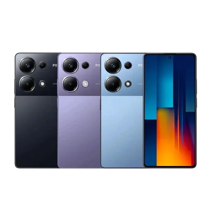 گوشی موبایل شیائومی مدل Poco M6 Pro 4G دو سیم کارت ظرفیت 512 گیگابایت و رم 12 گیگابایت