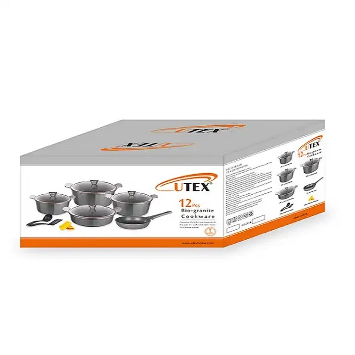 سرویس قابلمه ۱۲ پارچه گرانیت یوتکث مدل PS-1110