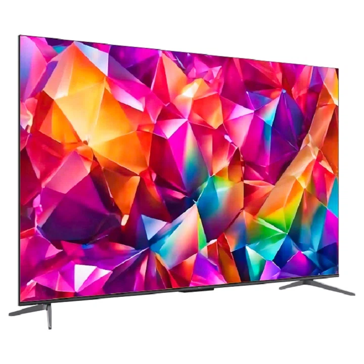 تلویزیون QLED UHD 4K هوشمند google TV تی سی ال مدل C645 سایز 55 اینچ