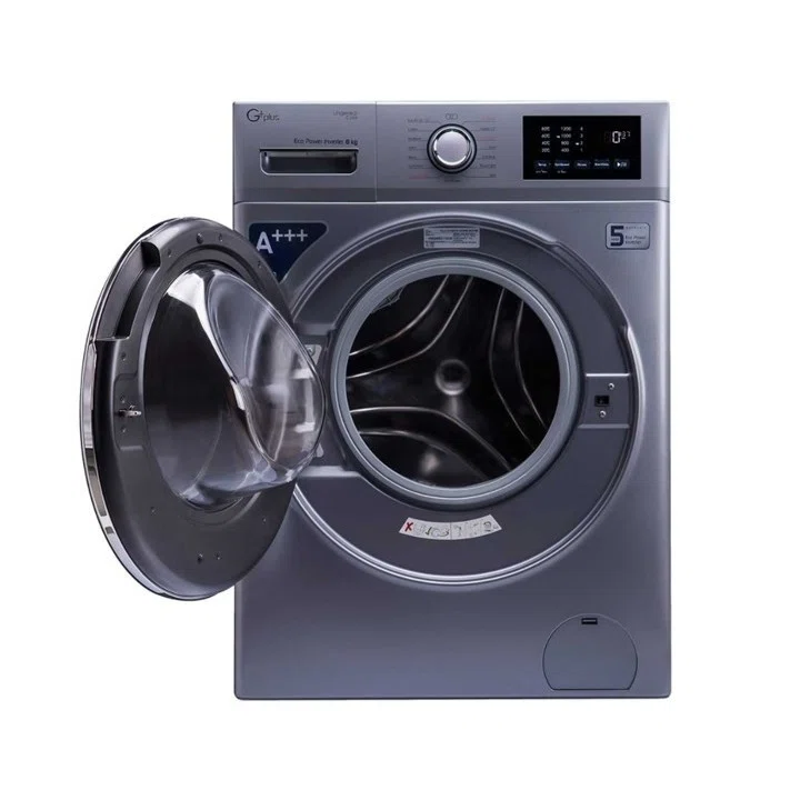 ماشین لباسشویی جی پلاس مدل GWM-P8220 ظرفیت 8 کیلوگرم