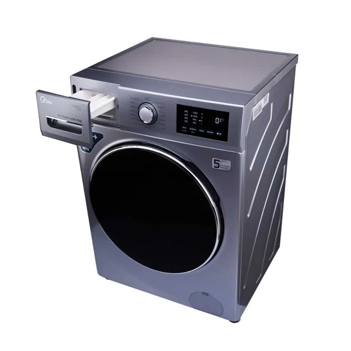 ماشین لباسشویی جی پلاس مدل GWM-P8220 ظرفیت 8 کیلوگرم