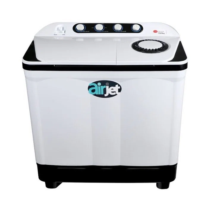 ماشین لباسشویی دوقلو 15.5 کیلویی کرال مدل TTW 15514 FJ
