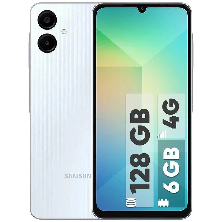 گوشی موبایل سامسونگ Galaxy A06 4G ظرفیت 128 رم 4 گیگابایت