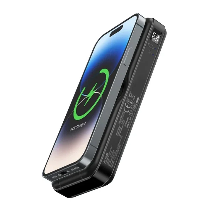 پاوربانک پرومیت مدل POWERPACK-FOLD ظرفیت 10000 میلی آمپر ساعت